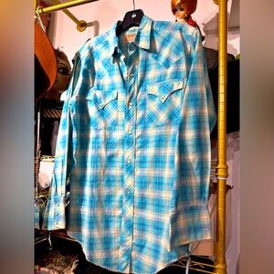 294 // KARMAN Western Shirts // 19.5" ptp